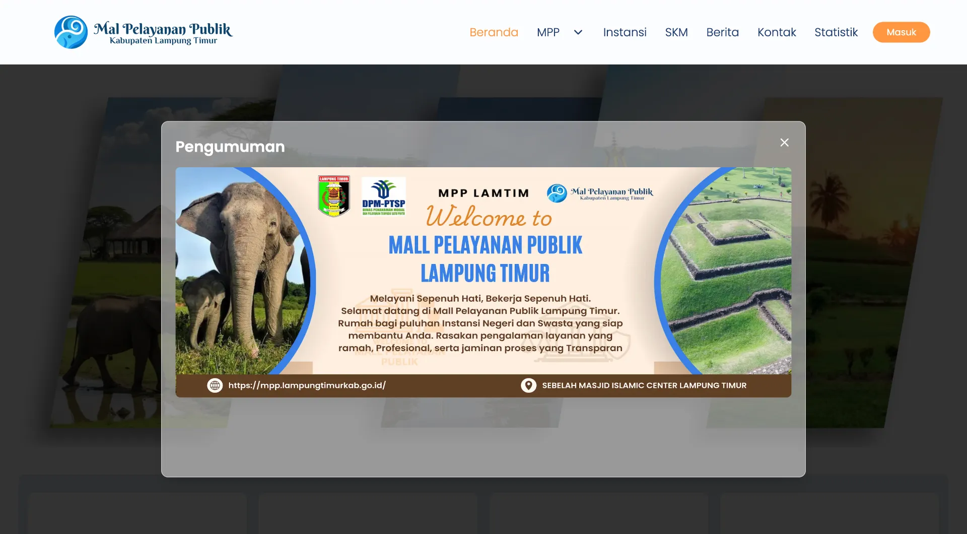 Integrated Public Service Hub (Mal Pelayanan Publik)